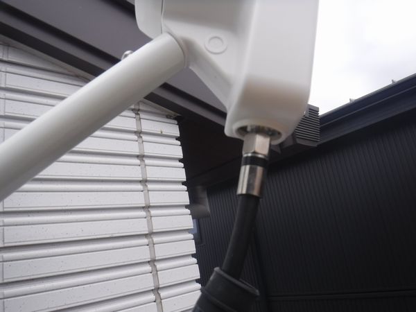 沼津市大岡BSアンテナ取付工事