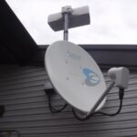 沼津市大岡BSアンテナ取付工事