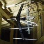 伊豆市地デジアンテナ屋根裏設置工事