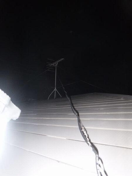 清水町アンテナ工事