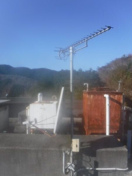 熱海市ホテルアンテナ工事