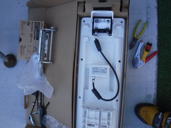 富士市平面アンテナ工事