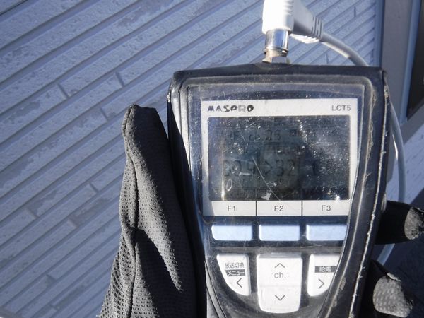 富士市平面アンテナ工事