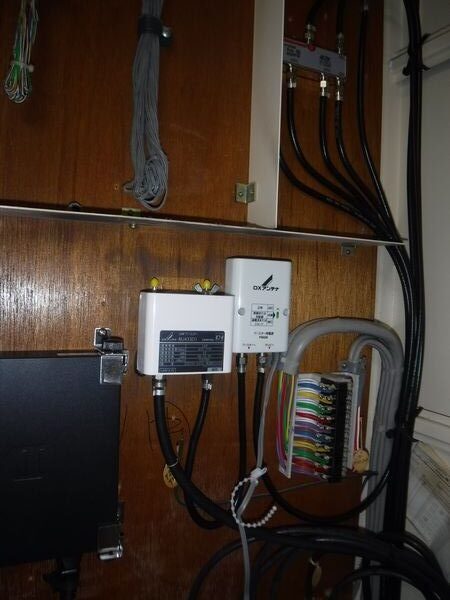 熱海市ホテルアンテナ工事