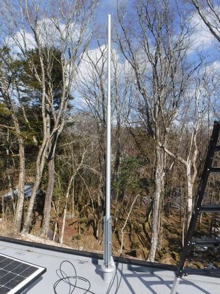 裾野市須山アンテナ工事