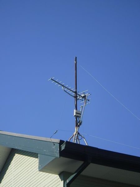 沼津市アパートアンテナ建替え工事