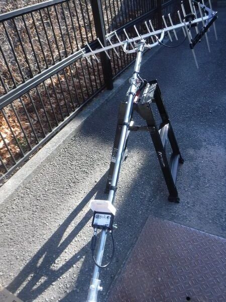 沼津市アパートアンテナ建替え工事