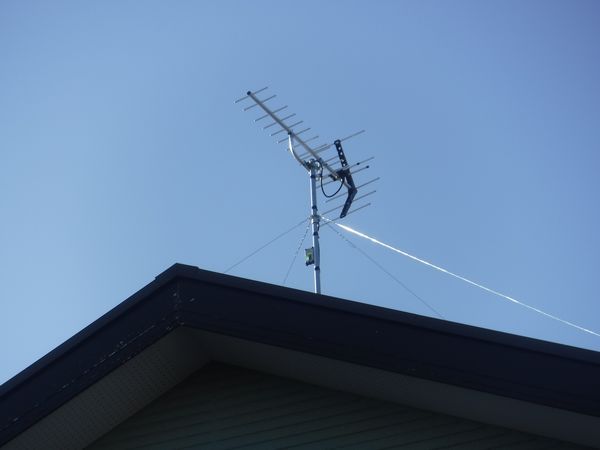 沼津市アパートアンテナ建替え工事