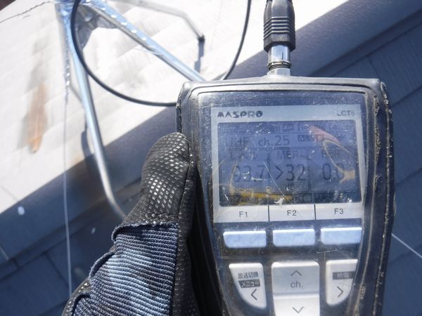 沼津市アパートアンテナ建替え工事