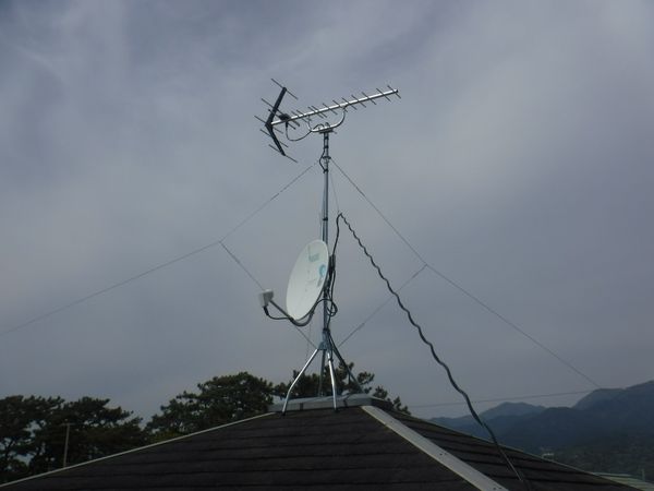 沼津市原アンテナ工事