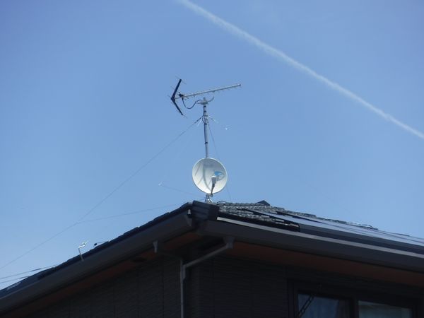 清水区アンテナ工事