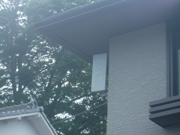 長泉町ミサワホームアンテナ工事
